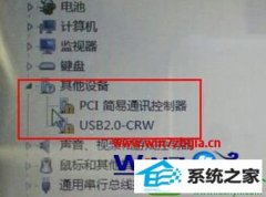 win10ϵͳpCiͨѶUsB2.0-CRwʾɫ̾ŵĴ